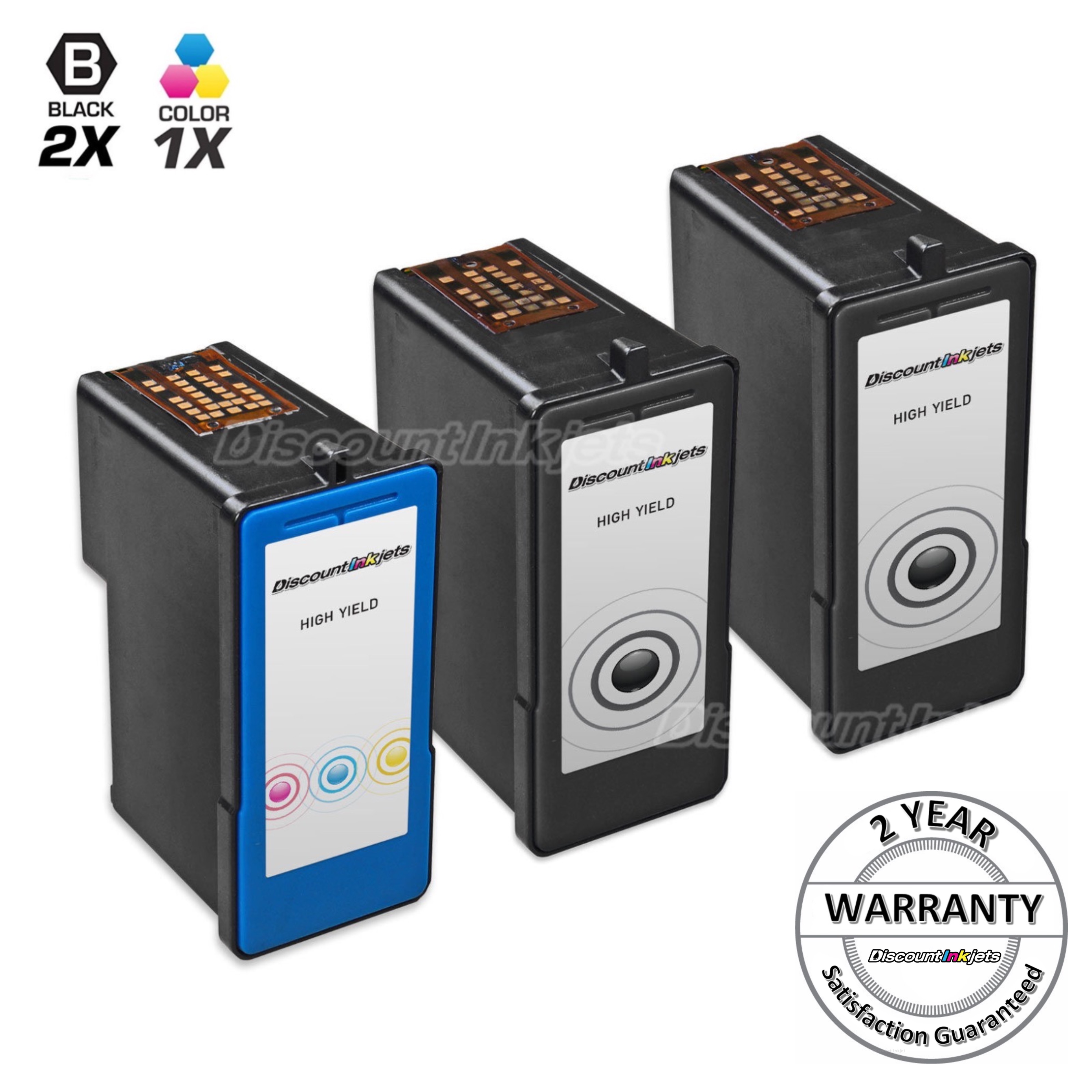 3p Lexmark 18C2090 14 18C2110 15 BLACK Color Ink Cartridge for z2300